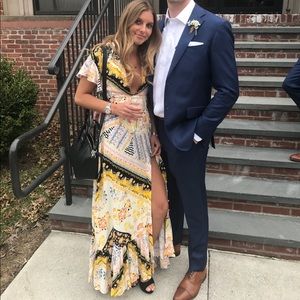 Free people floor length dress